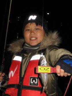 加太にて親子でアジング〜常夜灯下で反応あり！