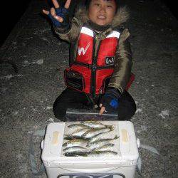 加太にて親子でアジング〜常夜灯下で反応あり！