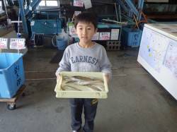 みなべ・千里の浜にてちょい投げでキス☆