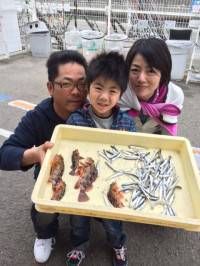 マリーナシティでファミリーフィッシング！イ…