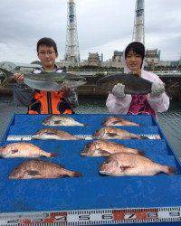 青物とりました！ マリーナシティ海洋釣り堀でカンパチ・メジロ・マダイ