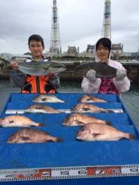 青物とりました！ マリーナシティ海洋釣り堀…