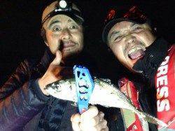 尺アジもゲット！ 舞洲周辺でのアジング