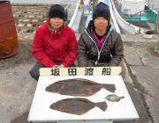 黒島の筏でのませ釣り〜ヒラメ71㎝！！