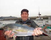 黒島の磯 活きアジにカンパチ・ヒラメの大物…