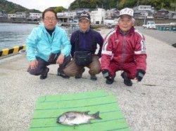 コブダイ53cm・イシダイ43cm　神谷沖一文字外向きにて