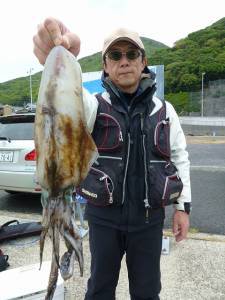 神谷一文字と沖一文字内向きにてヤエンのアオ…