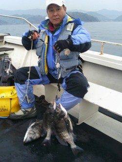 【13日】湯浅の磯フカセのチヌ釣果