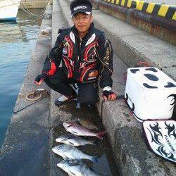 湯浅の磯フカセでマダイとチヌの釣果
