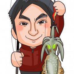 アジュール舞子～西舞子　仕事帰りのエギングでアオリイカ820g