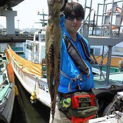 岸和田一文字　タコエギで良型タコの釣果