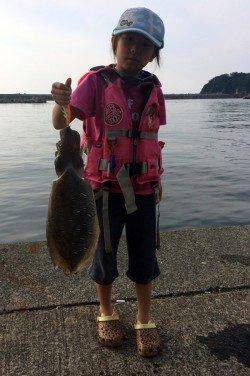 香住東港　アオリイカ狙いのランガンもコウイカの釣果