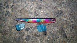 GWも貝塚シーバス釣行へ、爆風のため1匹で納竿