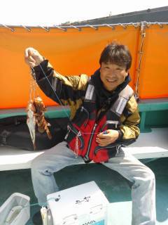 沖の北、ポン級アイナメ＆アコウの釣果