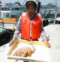 沖の北、テンヤで大物タコＧＥＴ！