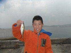 【5日】和歌山北港魚つり公園でアジ・サンバソウ・グレ