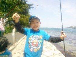 天橋立でライトキス釣り、確実に活性が上がっています♪