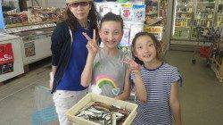 田辺・芳養堤防　サビキ＆投げ釣りでアジなどの釣果