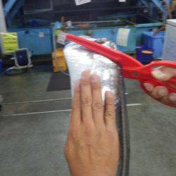 田辺市天神崎にて指６本の太刀魚！ よく引きました！