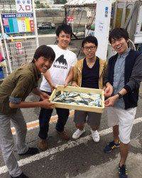 マリーナシティ海釣り公園　サビキでマイワシ・サバ・グレ