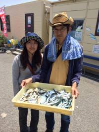 マリーナシティで豆アジ・イワシ 今シーズン…