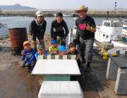 黒島の筏　カワハギ・チャリコの釣果