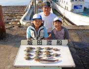 黒島の筏　アサリをエサにカワハギ・チャリコ…