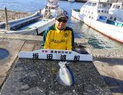 黒島の磯のエギング釣果