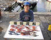 黒島の磯でガシラ〜26cm21匹のほかカワ…