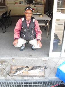 大磯でマダイ・チヌ、キハチ磯でチヌの釣果