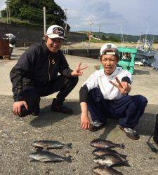 萩尾の各磯フカセ釣果〜グレまだまだ釣れてます！