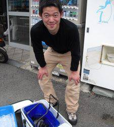 カブト磯の底物釣果です