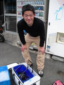 カブト磯の底物釣果です