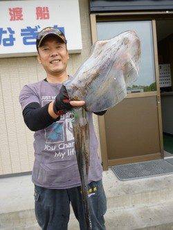 湯浅の磯 ヤエンでアオリイカ2.15kg・ウキでも釣果あり