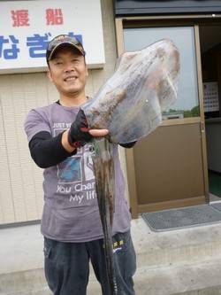 湯浅の磯 ヤエンでアオリイカ2.15kg・…