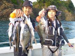 湯浅の磯 紀州釣りでのチヌ釣果〜ご夫妻で良…