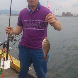 兵突で投げ釣り楽しんできました〜ウミタナゴ・キス・カレイ