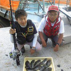 岸和田一文字　フカセ・紀州釣りでグレの釣果あり