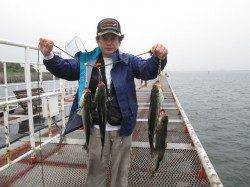 尼崎市立魚つり公園のハネ・セイゴ〜10時頃アタリ多かったです