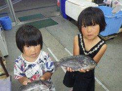みなべ堺にて紀州釣りでグレの釣果