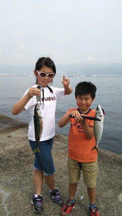 武庫川一文字にて大サバ狙い〜40cm級のサバをゲット！