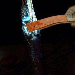 芳養漁港 ルアーゲームの思わぬ外道はタチウオ1mオーバー