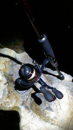 城ヶ崎のエギングでアオリイカ、なんとか1パイ