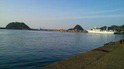 津居山港で昼過ぎからのちょい投げでキスの釣果