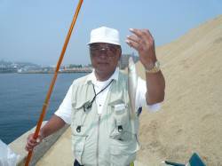 洲本港の投げ釣りでキス・カワハギ・チャリコ…