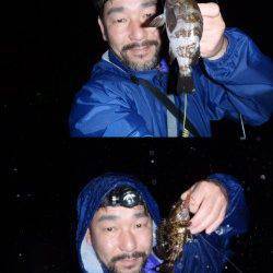 舞洲　雨中のチニングで4目達成☆