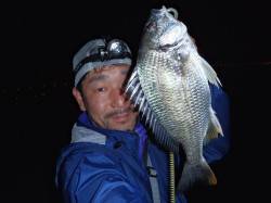 甲子園浜チニングでキビレ4〜アタリ頻繁にあ…