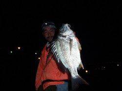 舞洲周辺五目からキビレ狙いに変更してキビレをゲット♪