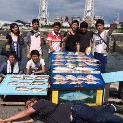 海上釣堀を貸し切り！マダイにシマアジに大漁★