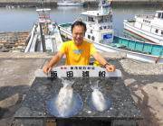 黒島の磯 ヤエンでアオリイカ2.3㎏！　筏…